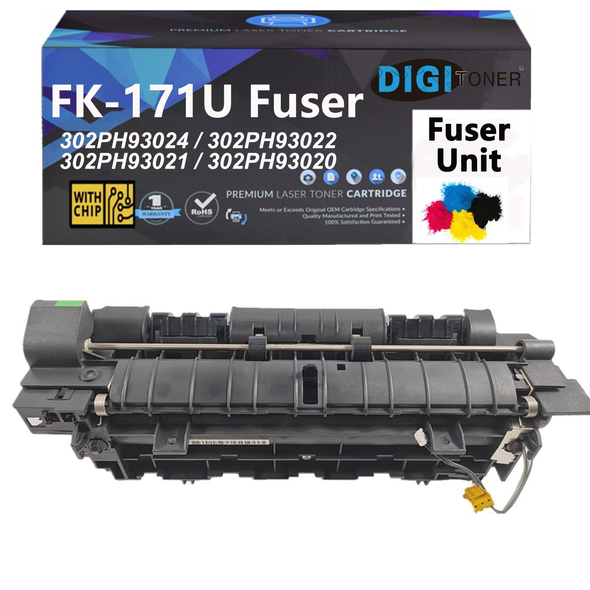 DIGITONER FK-171U Fuser Replacement for Kyocera FK-171U 302PH93020 Fuser Unit for use in Kyocera ECOSYS P2135 M2035 M2535 Printers High Page Yield