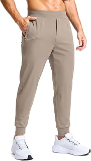 G Gradual Men's Golf Joggers Pants with Zipper Pockets Stretch Sweatpants Slim Fit Track Pants Joggers for Men Work Running