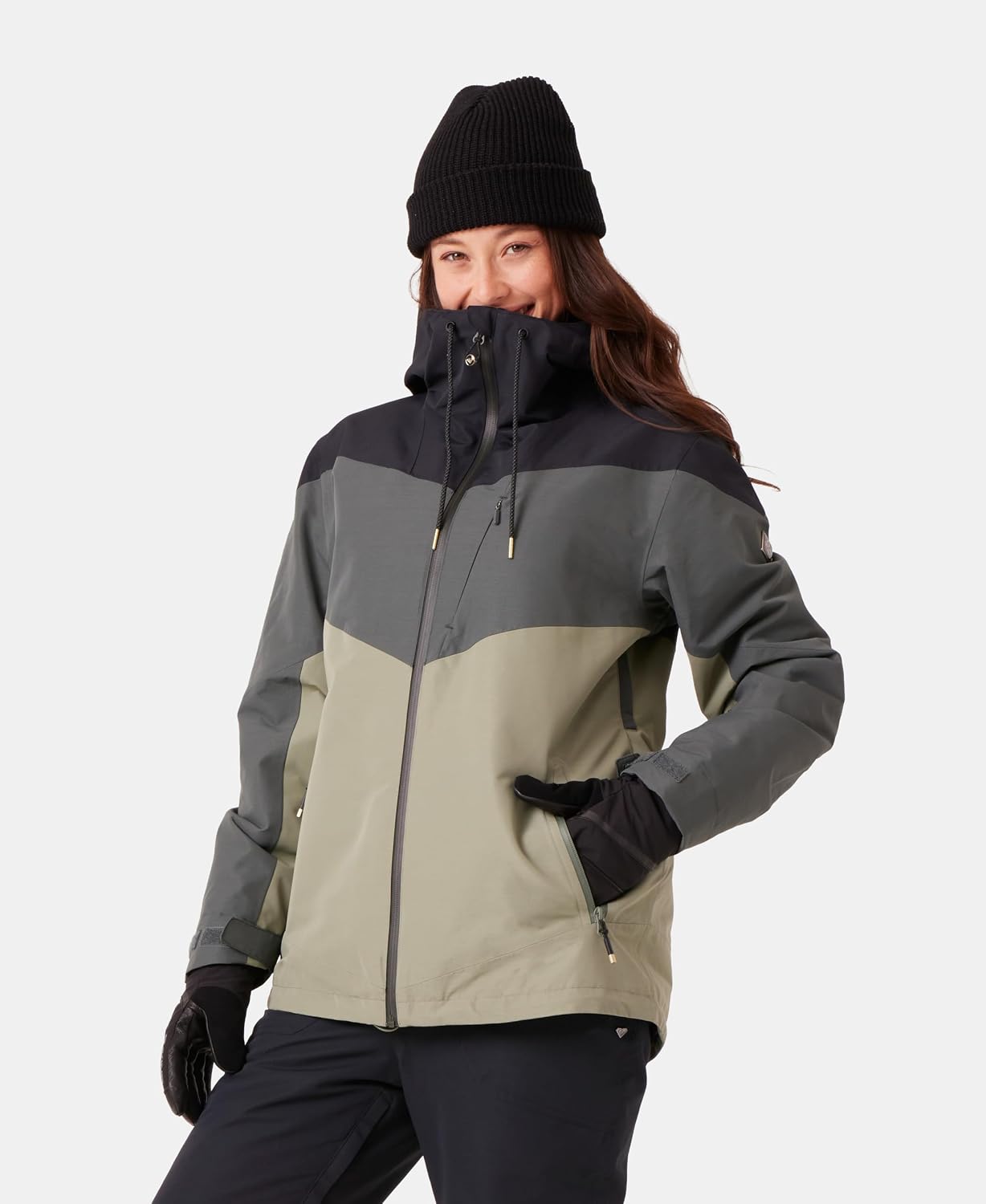 Roxy Women's Winter Haven Ski Jacket – 15k Waterproof, Insulated, Pfas-free, Hydrosmart Collar