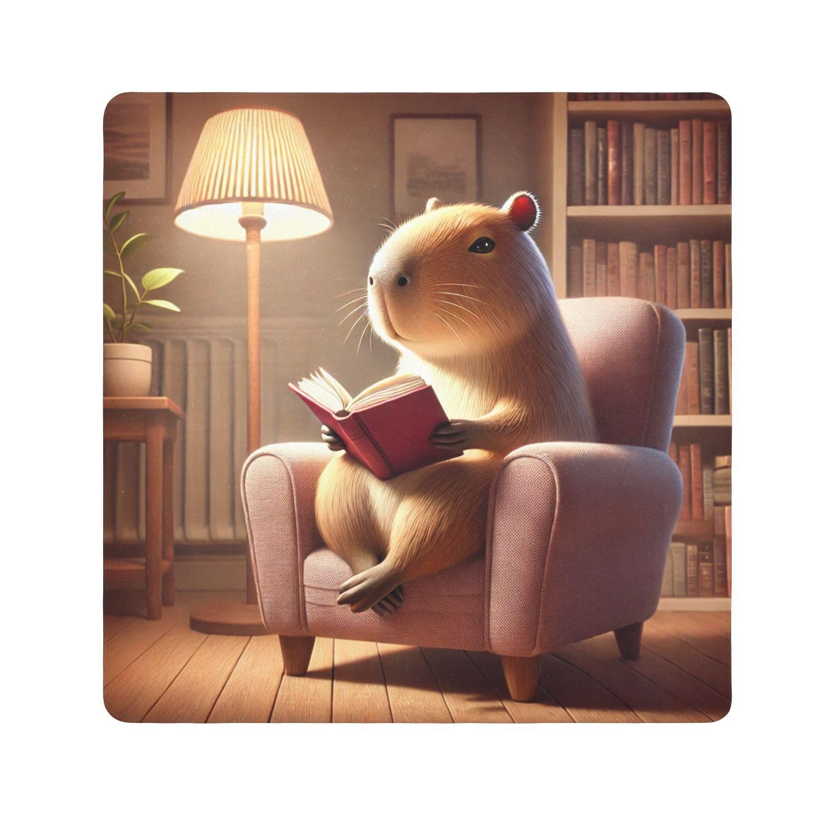 Joko Ivery Capybara Reading Room Self-adhesive Cloth 17.7