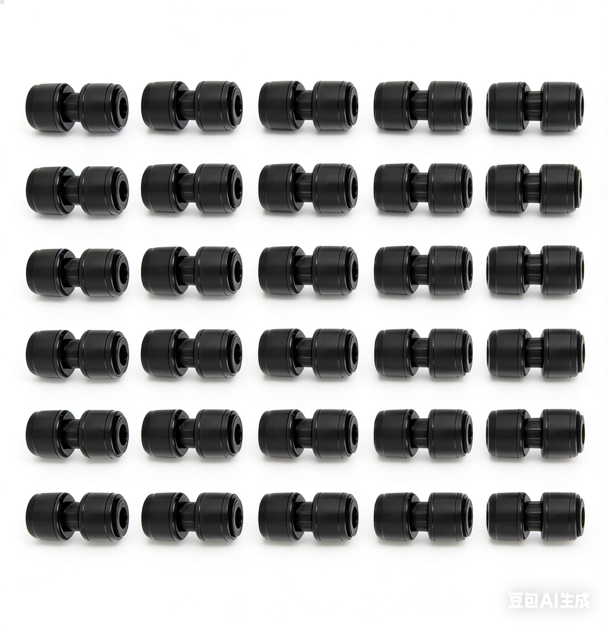Connecteurs irrigation goutte à goutte tuyau arrosage 6,35 mm raccords droits sans fuite