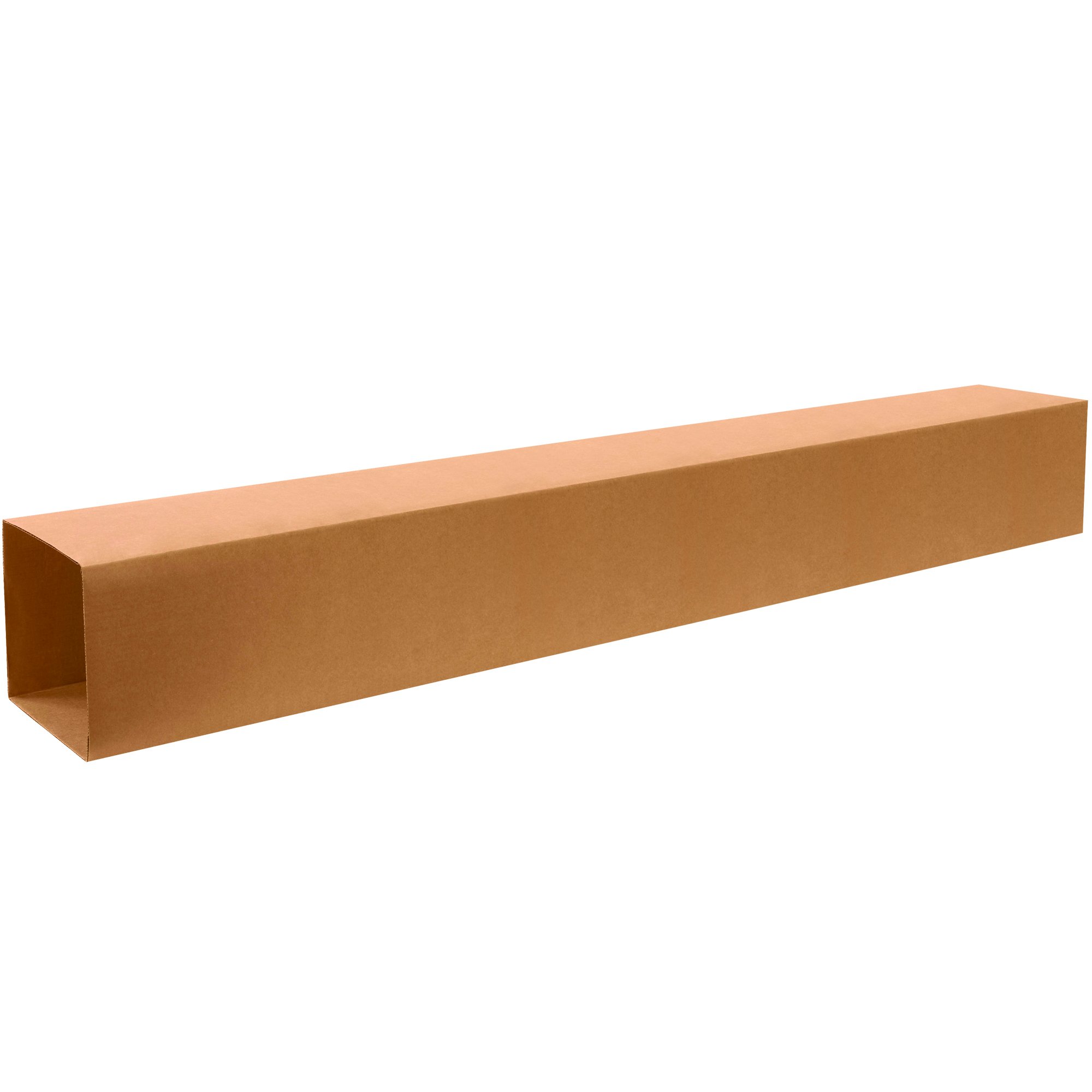 BOX USA 15 Pack of Telescoping Outer Corrugated Cardboard Boxes, 8 1/2" L x 8 1/2" W x 72" H, Kraft, Shipping, Packing and Moving