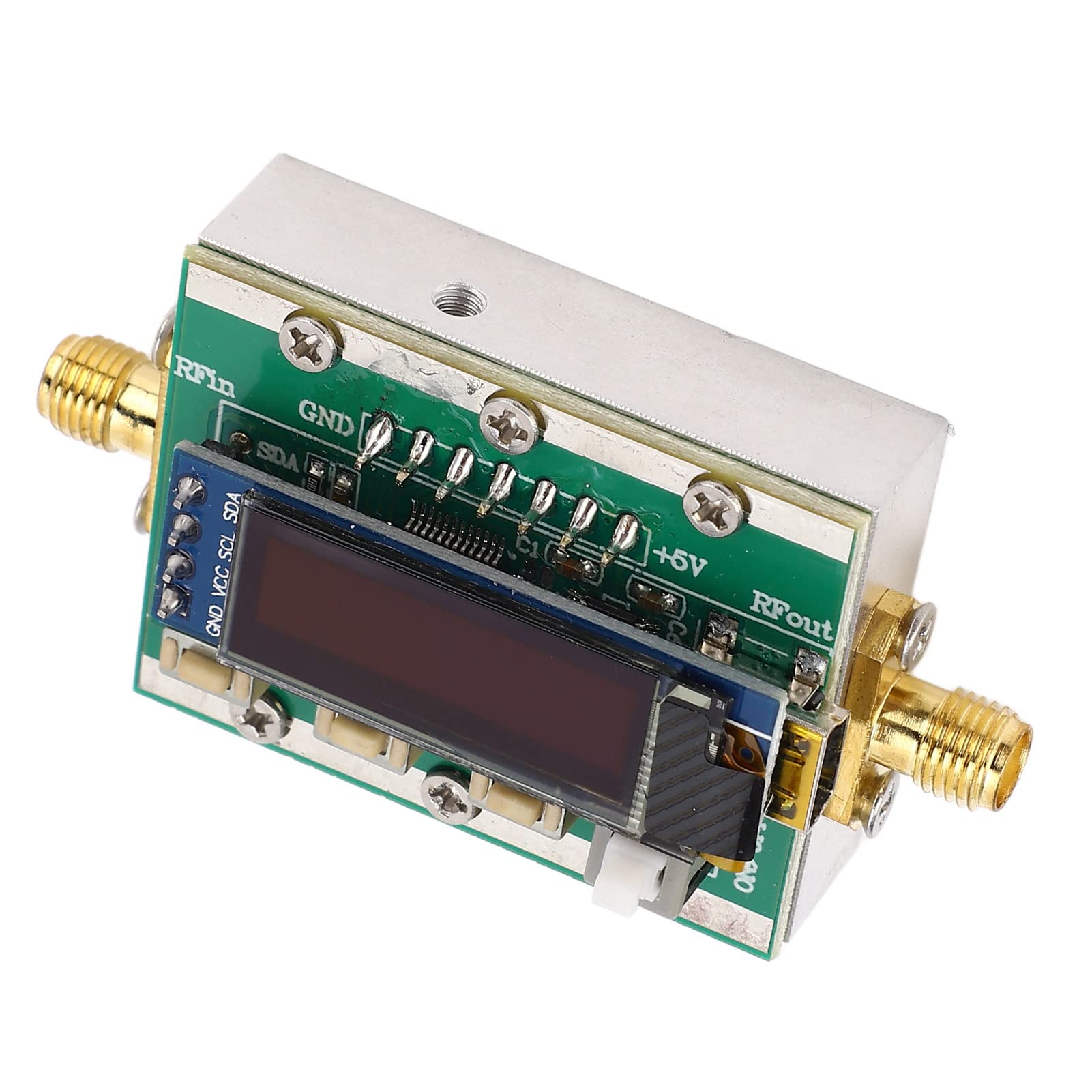 Attenuatore RF Programmabile Modulo Digitale -3800 MHz, Incrementi 0 a 31 DB, Guscio CNC, Controllabile PC, Modulo Attenuatore RF Variabile 5 V per Controllo