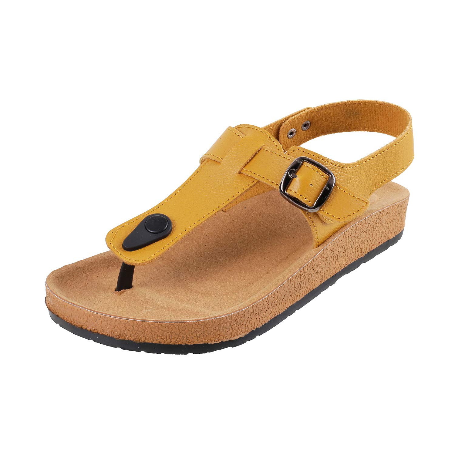 Walkway Womens Yellow Fashion Sandals-8 UK (41 EU) (33-891) (B07YNWW6B8) Amazon Price History, Amazon Price Tracker