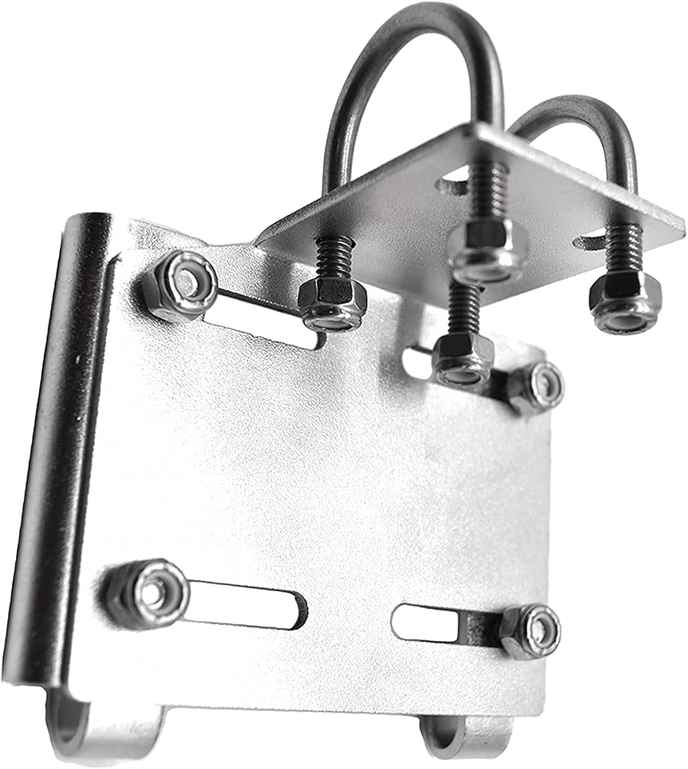 MARINE CITY Stainless Steel Rail Mount Anchor Bracket, 35 lb Capacity, Horizontal Stanchion, Corrosion-Resistant, Easy Install, for Marines, Boats, Yachts, Ships