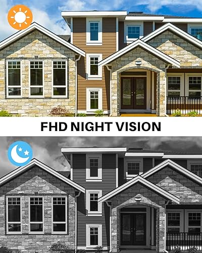 Miniatura 2 de Timbre de video inalámbrico 2K con timbre, vigilancia inteligente para interiores y exteriores, sin tarifa mensual, detección humana AI, audio