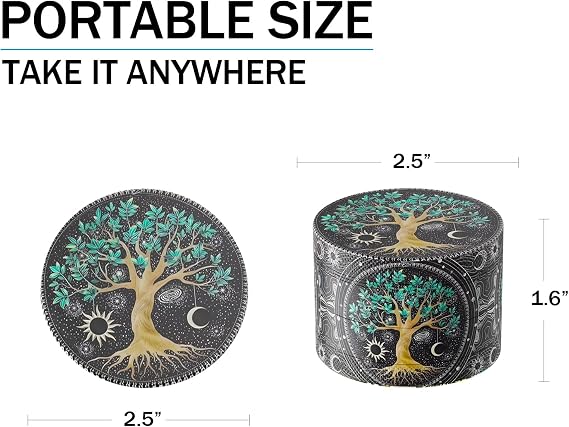 Spice Grinder, 2.5inch Boho Grinder