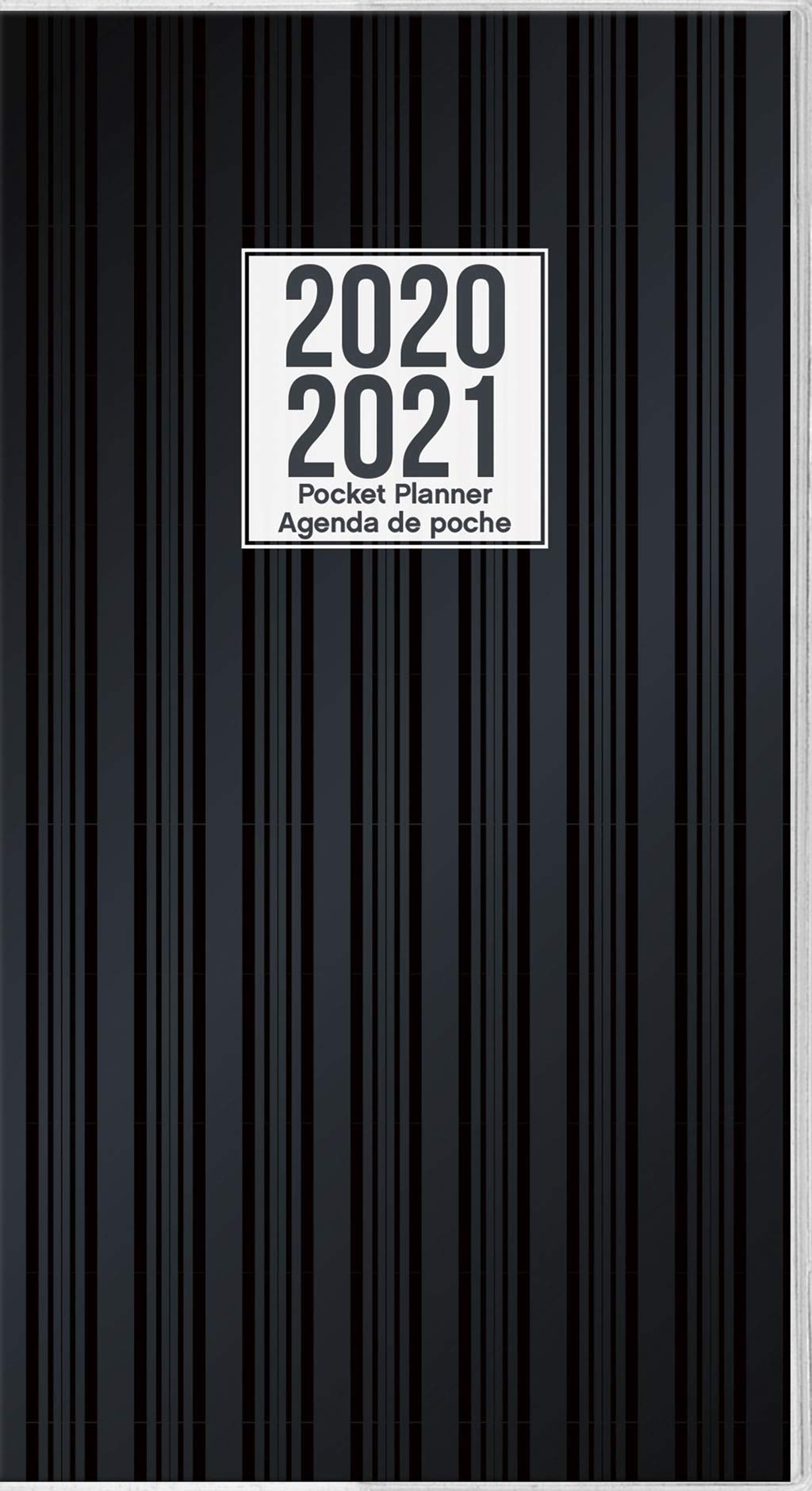 Classic Black (Bilingual French) 2020 Pocket Planner (English and French Edition)