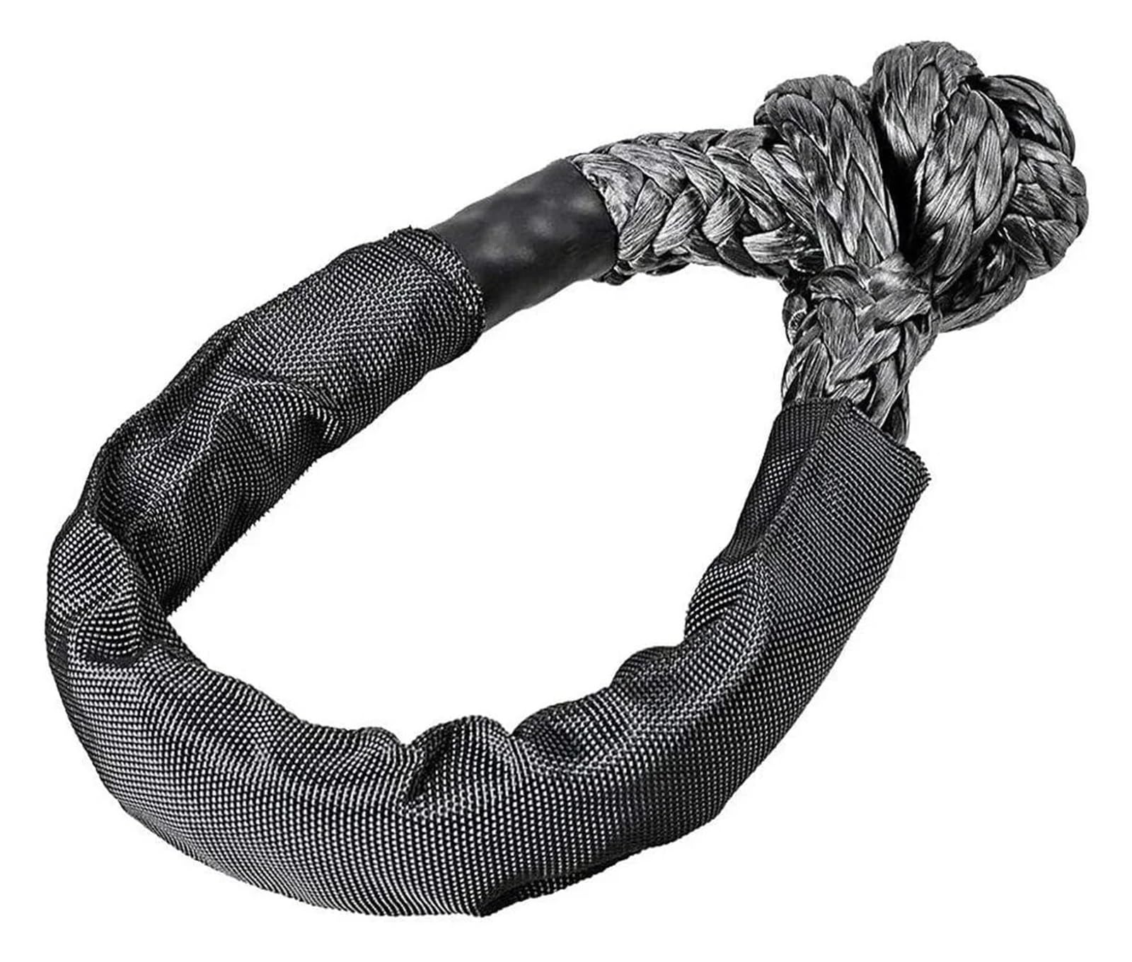 Cinghia di traino per impieghi gravosi Cinghia di traino for impieghi gravosi, gancio di traino morbido, fune sintetica, cinghia di traino for recupero fuoristrada, blocco di strappo