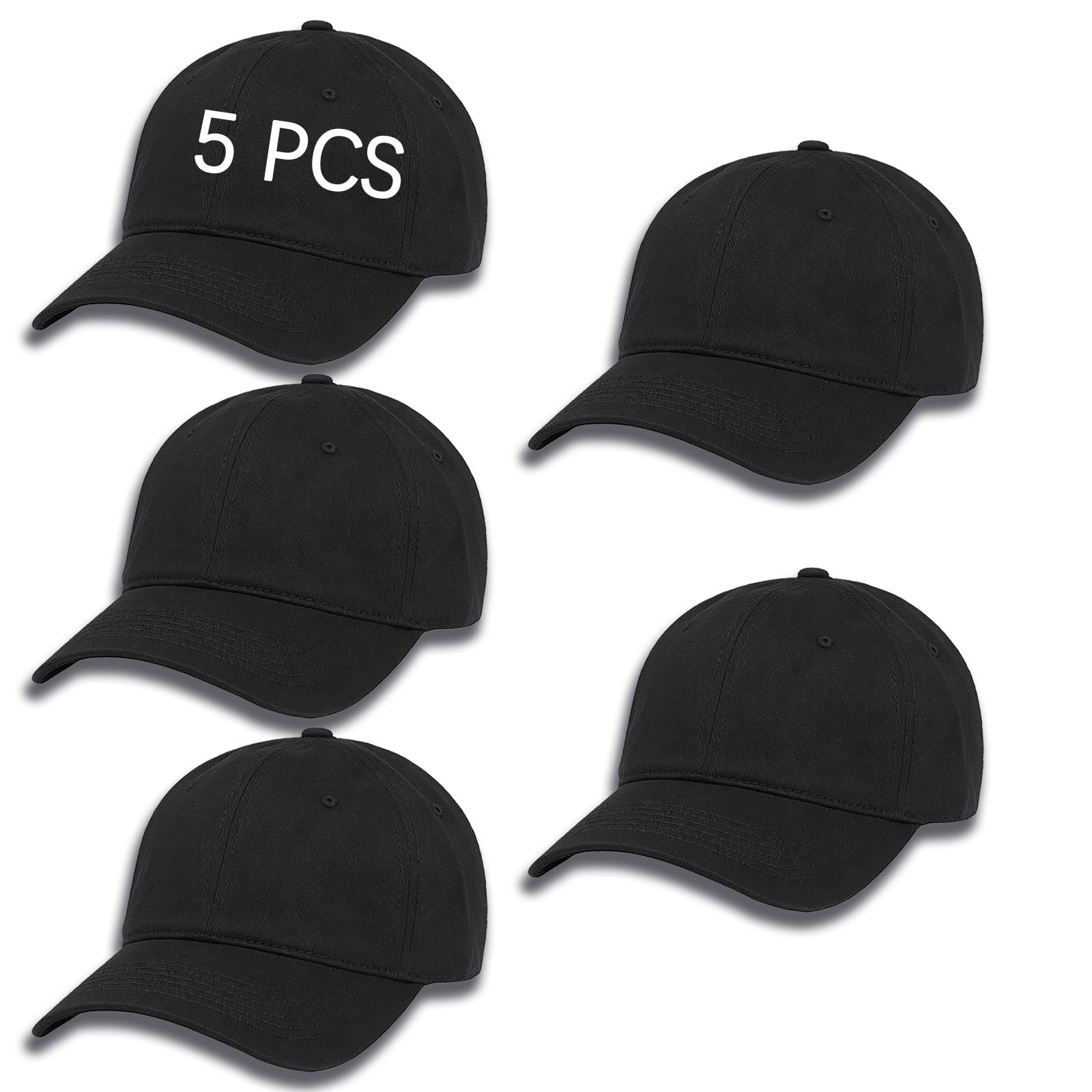 Baseball Cap for Men Women,with Ventilation Eyelets, Adjustable Fit for Hiking Fishing Running Golf