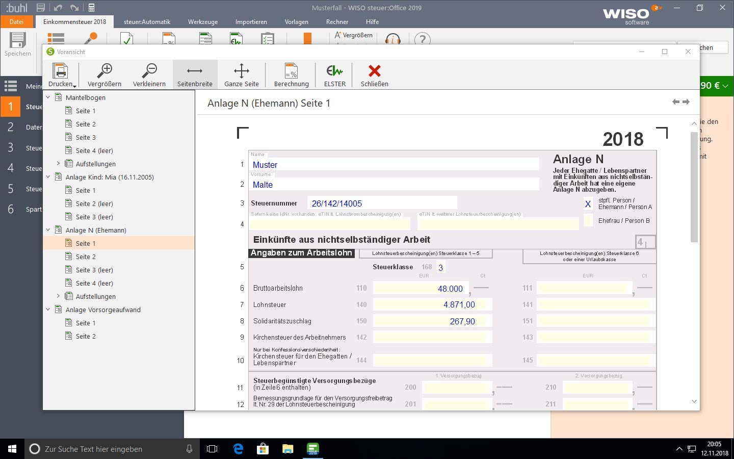 WISO steuer:Office 2019 (für Steuerjahr 2018): Unser Bestes für Ihre Steuererklärung 2018. Windows (WISO Steuer-Software)