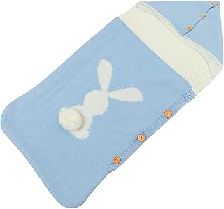 Toddmomy Saco De Dormir Para Recém-Nascidos Envoltório Para Recém-Nascidos Envoltório Para Bebês Roupas De Cama Para Recém-Nascidos Envoltório Para Bebês Pano De Inverno Saco De Dormir