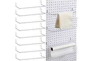 8 Pcs Pegboard Ribbon Storage Organizer for Craft Room