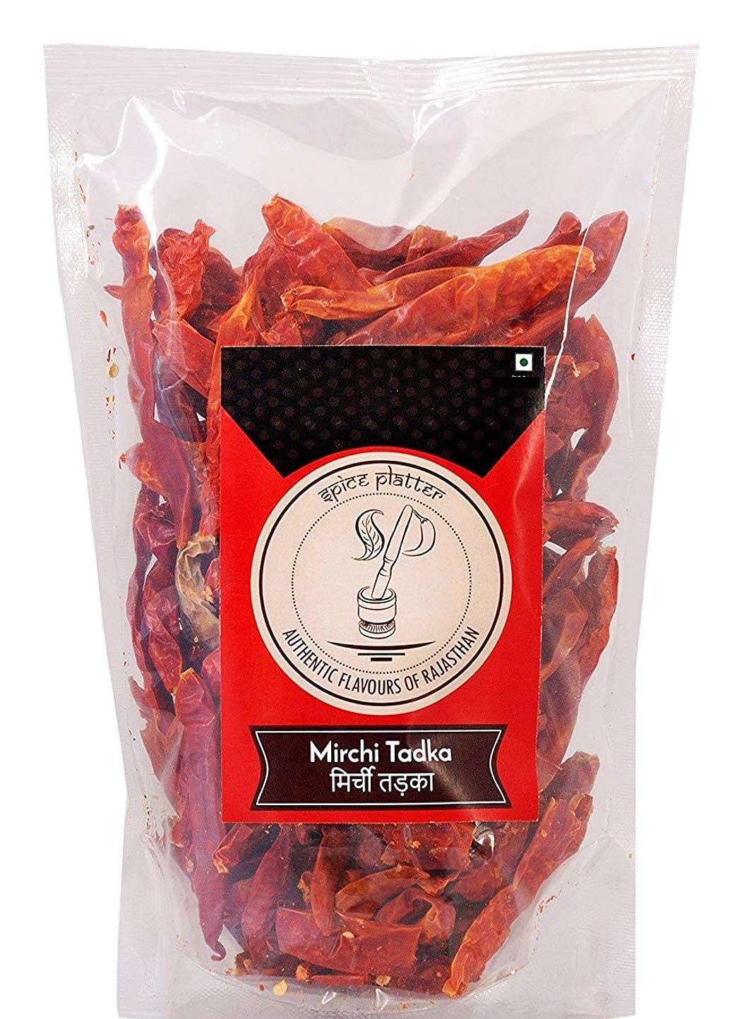 Spice Platter Mathania Red Chilli/Stemless Tadka Mirchi (Sukhi Sabut Mathaniya Mirch) - 400 g - Pack of 2-200g Each (B07DY3X279) Amazon Price History, Amazon Price Tracker