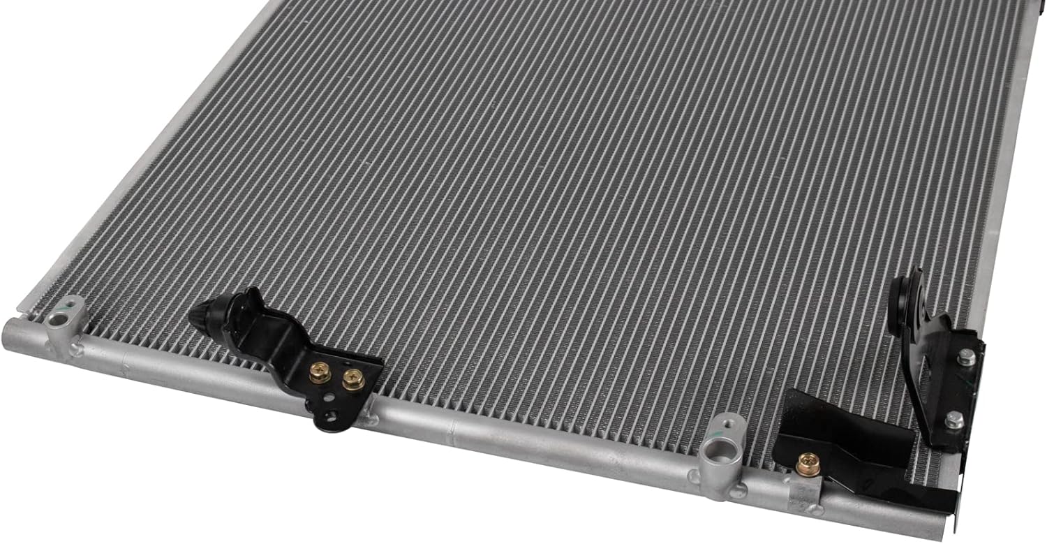 TRQ Air Conditioning A/C Condenser Compatible with 2008-2020 Lexus LX570 Toyota Land Cruiser