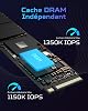 acer Predator GM7000 Gaming SSD 2TB - up to 7400 MB/s Read - M.2 2280 NVMe PCIe Gen4 with DRAM Cache Internal Solid State Drive for Laptop & Desktop PC - PS5 Compatible
