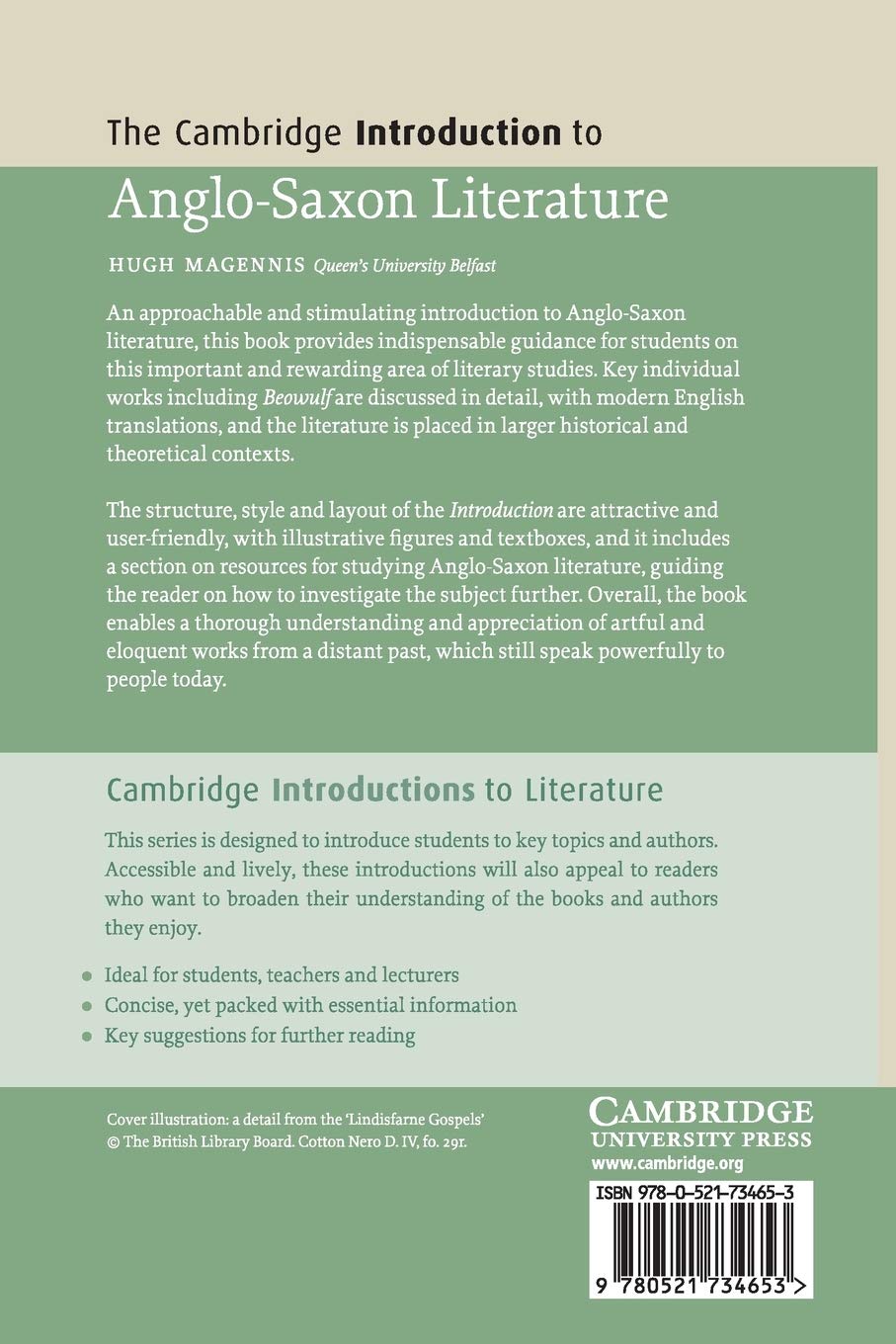 The Cambridge Introduction to Anglo-Saxon Literature