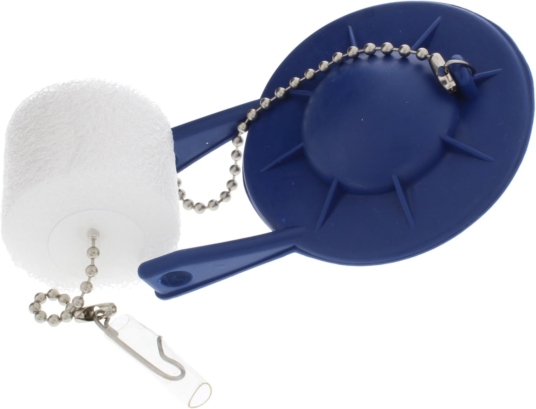 Toilet Flapper Replacement Part For Most Kohler Toilets, With Float and Stainless Steel Chain, 2-inches, GP85160