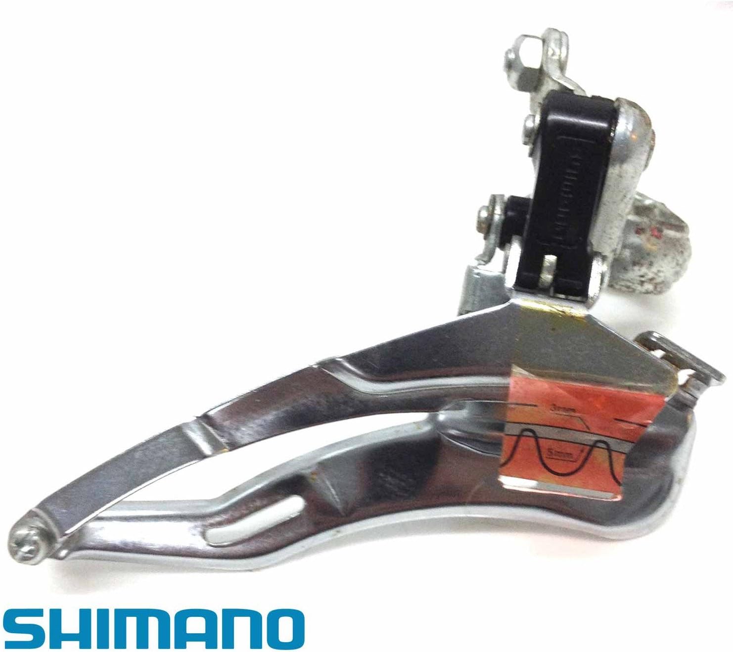 Shimano Tourney front derailleur, bottompull cable