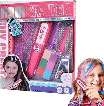 Amazon.co.jp: Cileznw キッズヘアカラーリングプレイセット、キッズ