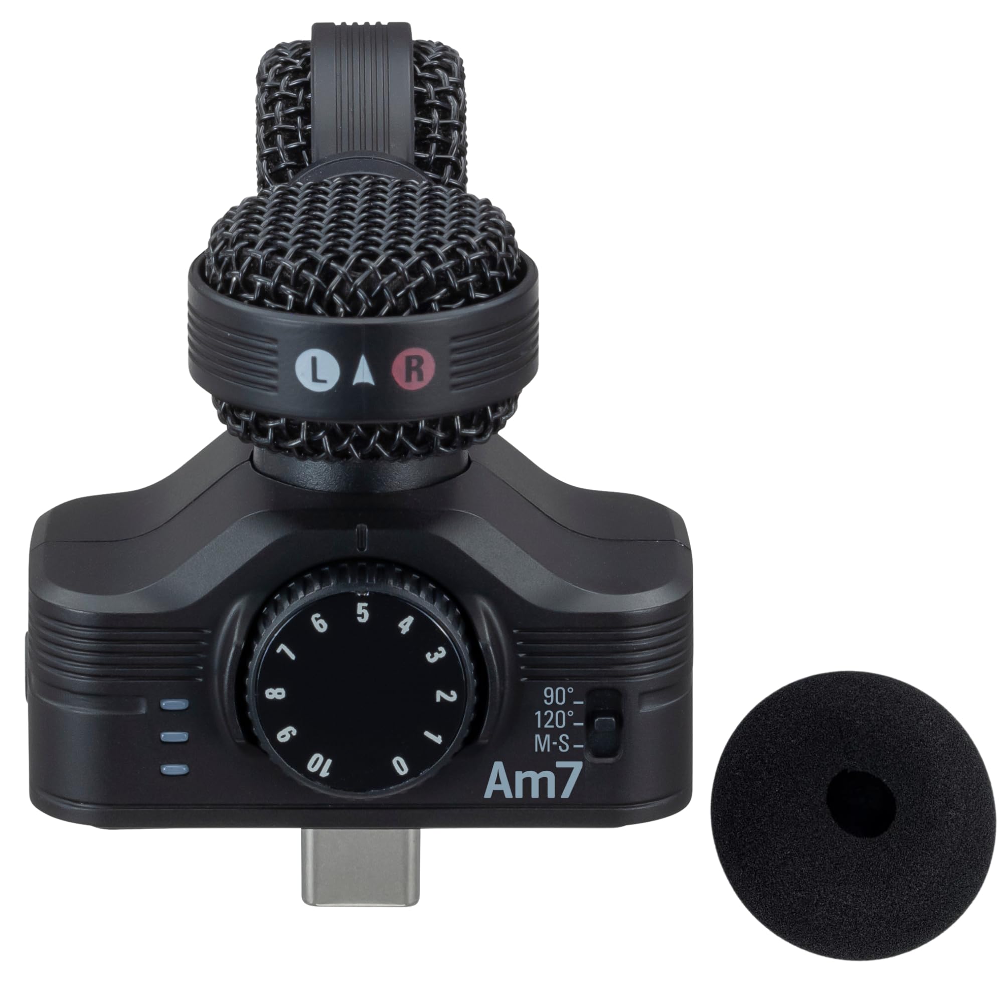 Amazon | ZOOM(ズーム) Am7 Androidスマホマイク USB Type-C ブラック