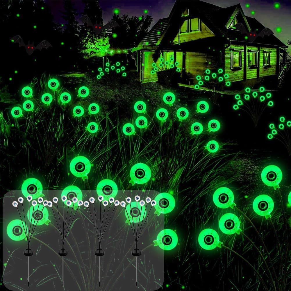 Halloween Solar Eyeball Lights