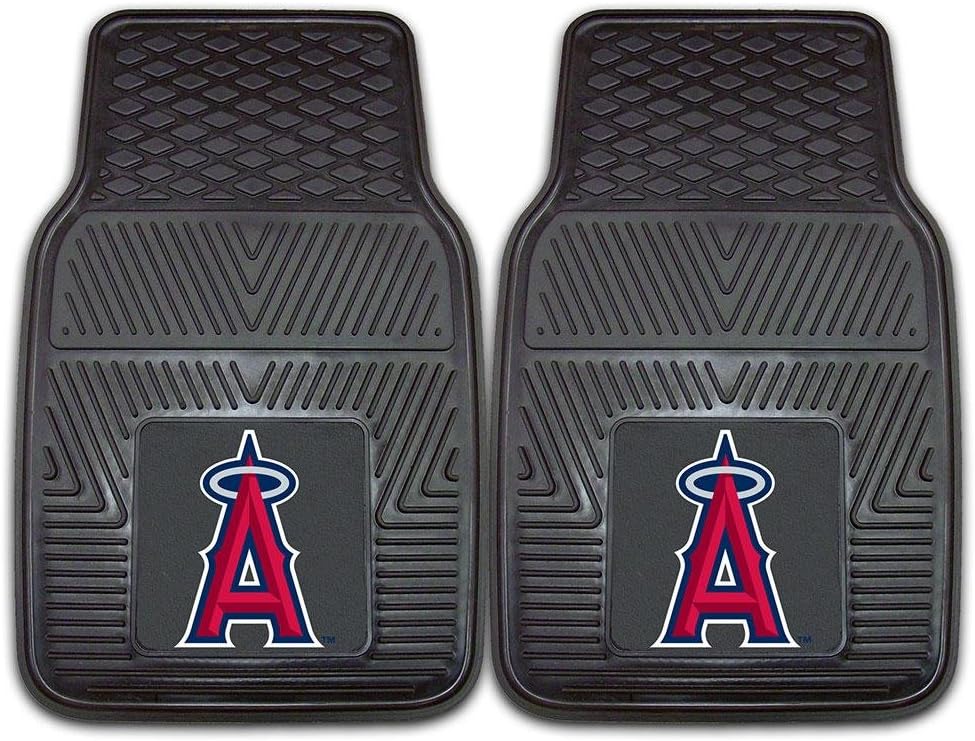 MLB - Los Angeles Angels Heavy Duty Car Mat Set - 2 Pieces