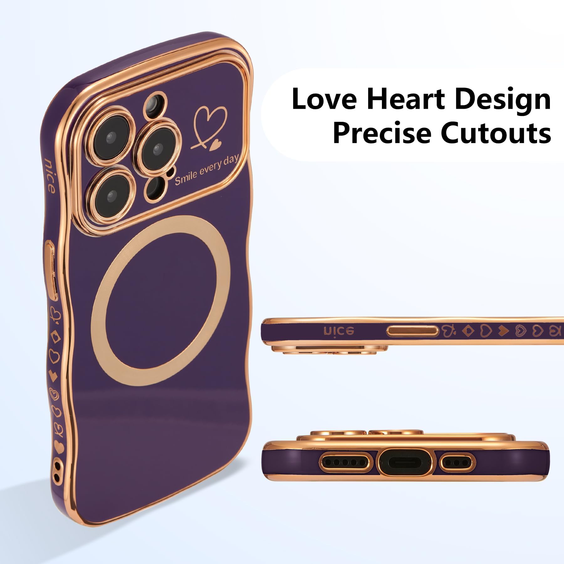 hippopprincess magsafe ドイ Amazon.com: DEFBSC Magnetic for iPhone 14 Pro Case [Full Camera