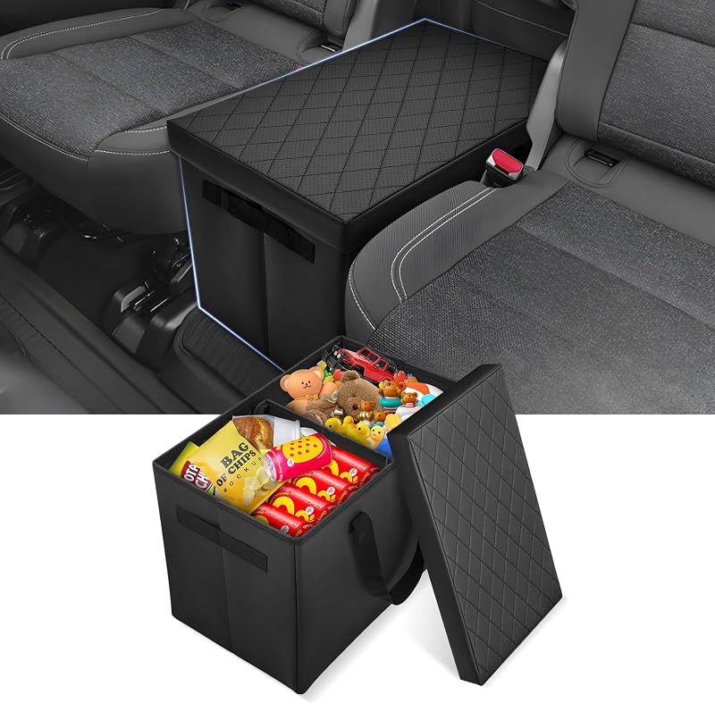 Organizador de Porta-Malas e Banco Traseiro Autorder para Chevy Chevrolet Traverse 2018–2025 com Tampa e Alças