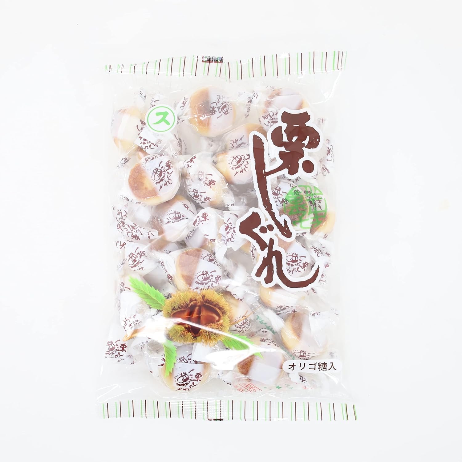 Suzuki Kuri Shigure 6.34oz. (180g) (Pack of 3) - Japanese Chestnut Flavored Bun with Sweet White Bean Filling, Traditional Wagashi Sweets from Yamanashi Prefecture, MADE IN JAPAN