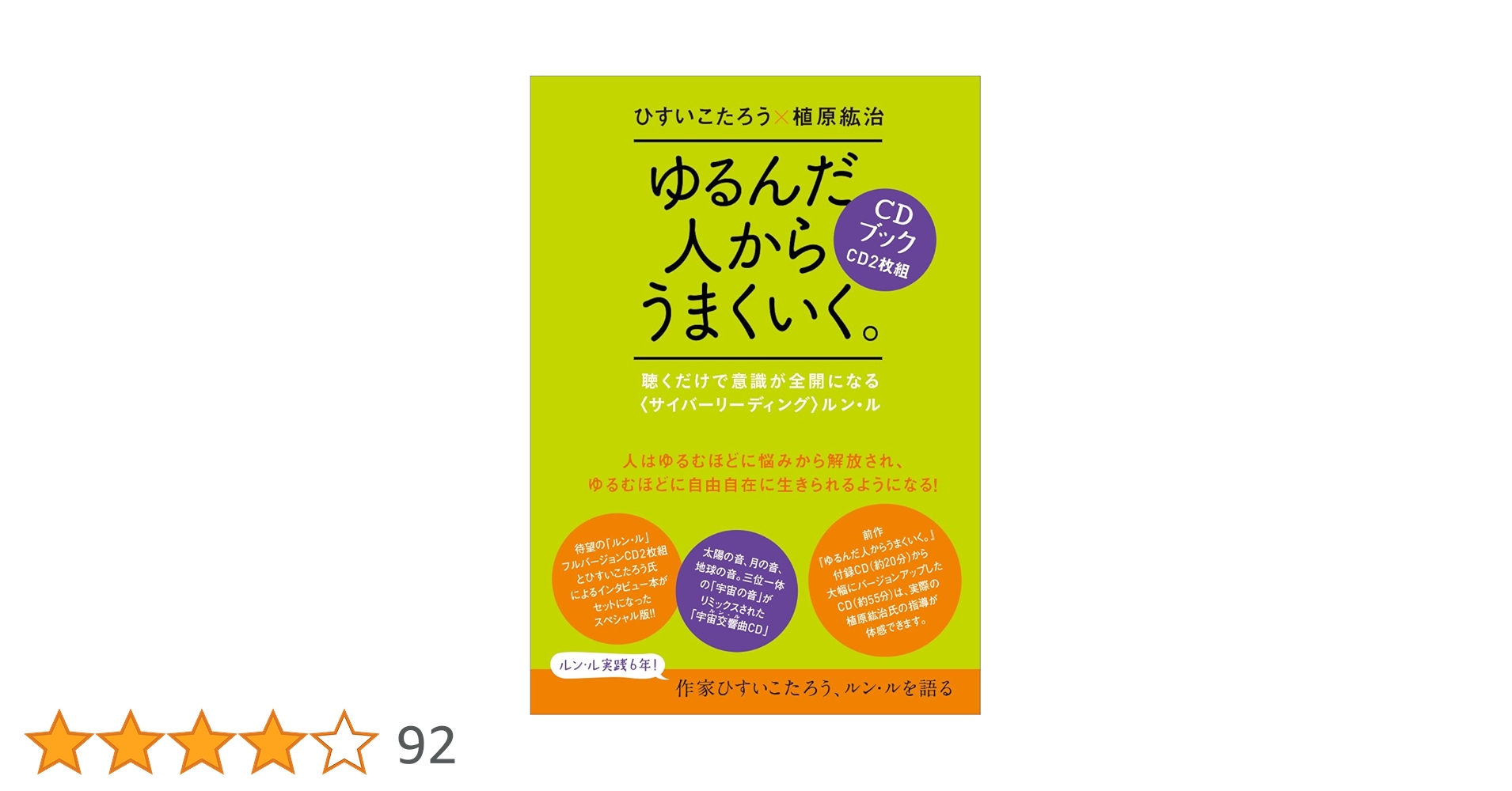 ゆるんだ人からうまくいく。CDブック 聴くだけで意識が全開になる
