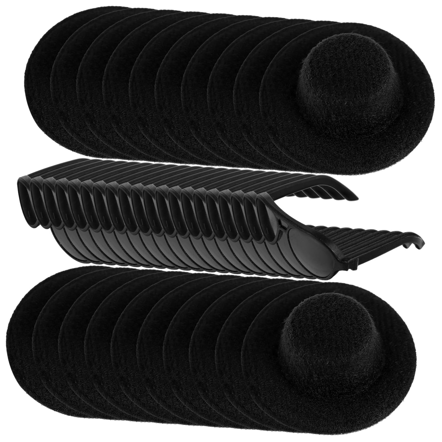 ERINGOGO 1 Set Miniature Hat and Sunglasses Black Jazz Hats Sunglasses for Doll Accessories for Projects Costumes and Creative Play Great Present