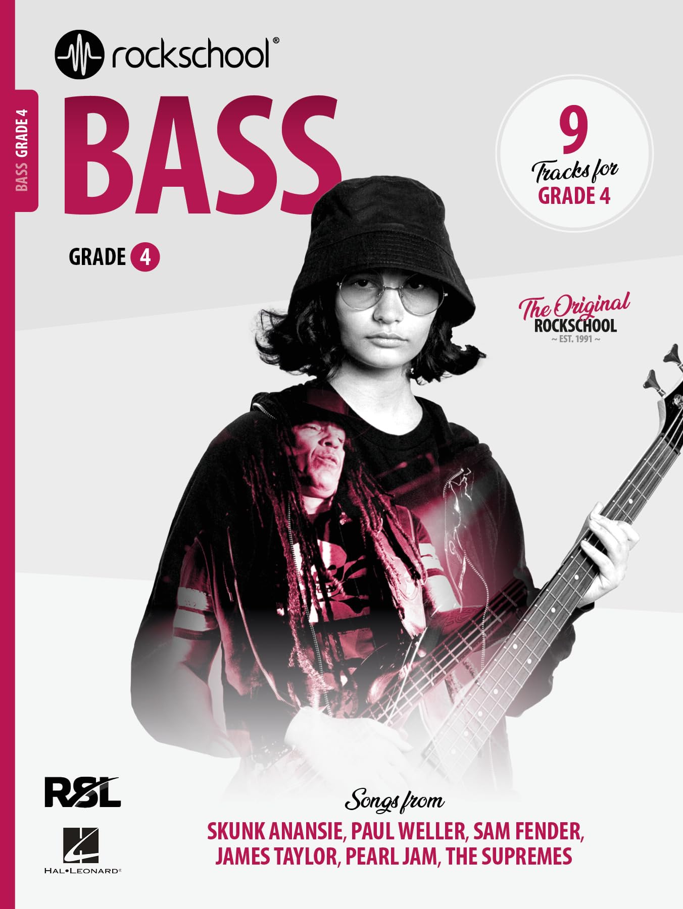Rockschool Bass: Grade 4 (2024) | Electric Bass Songbook with Online Audio for Intermediate Players | Pop Rock Bass Repertoire, Studies & Exercises | Official RSL Bass Guitar Collection