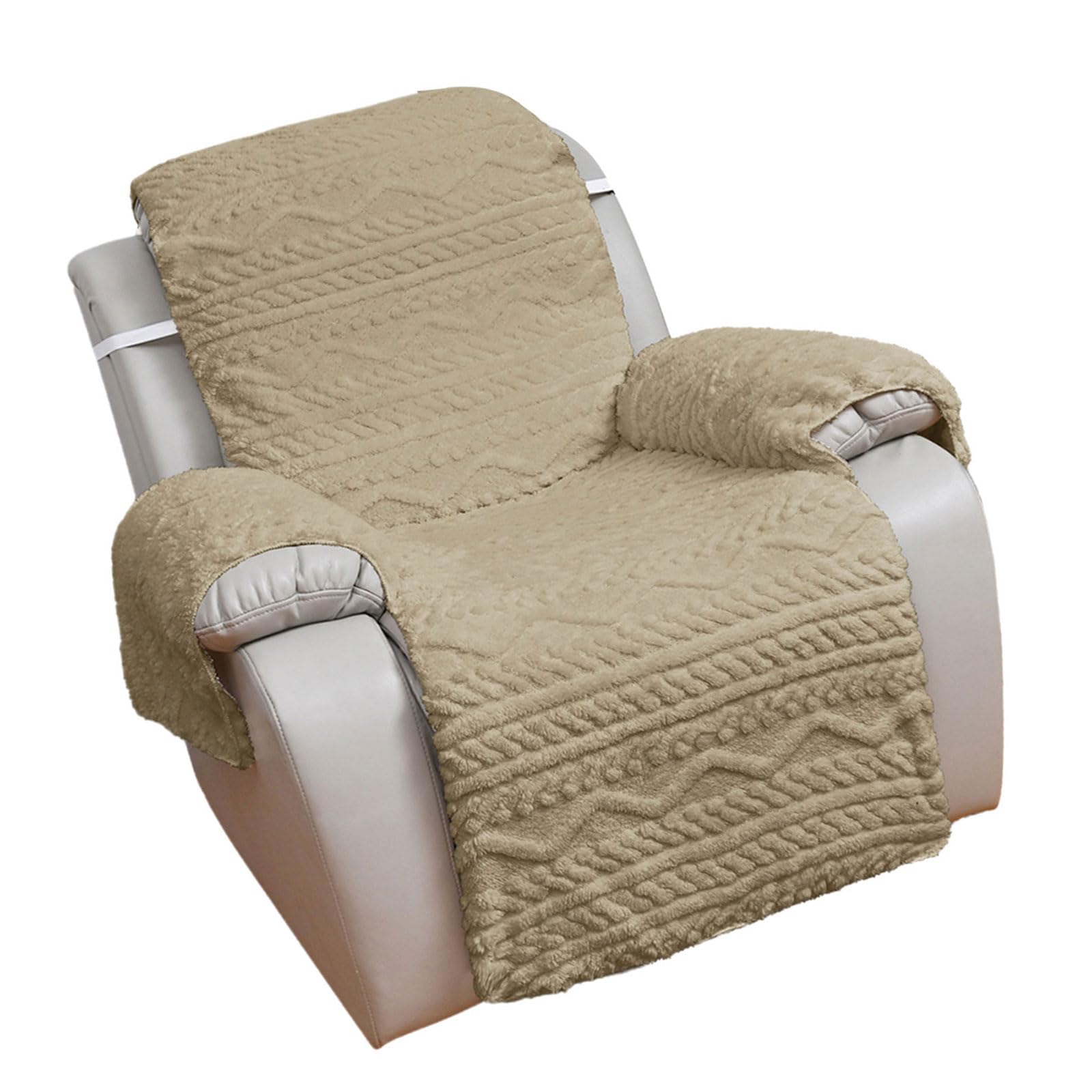 Tsophreniq Single Seater Armchair Slipcover Soft Jacquards Sofa Recliners Protectors Adds Elegances to Any Room Soft Sofa Protectors