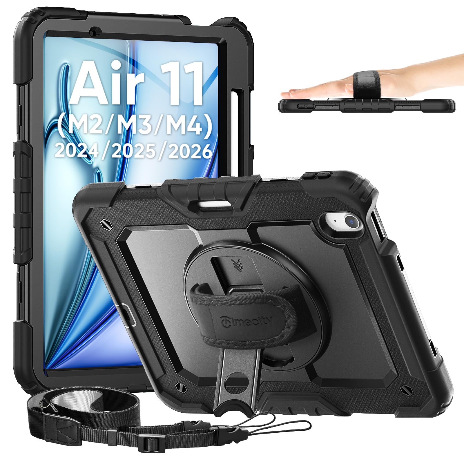 Timecity Case for iPad Air 11-inch M4/M3/M2