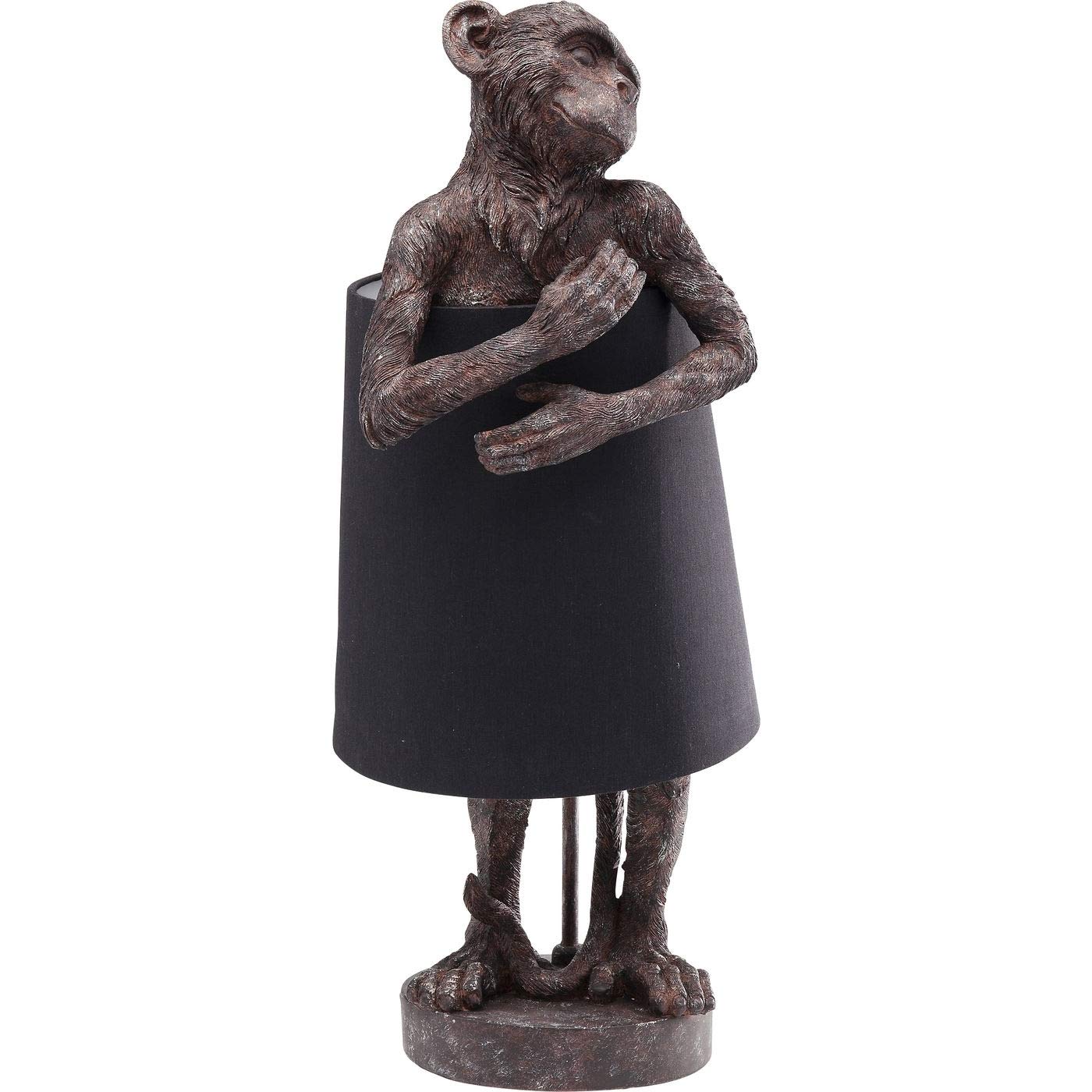 KARE Design Animal Lamp Brown Monkey, Multicolour