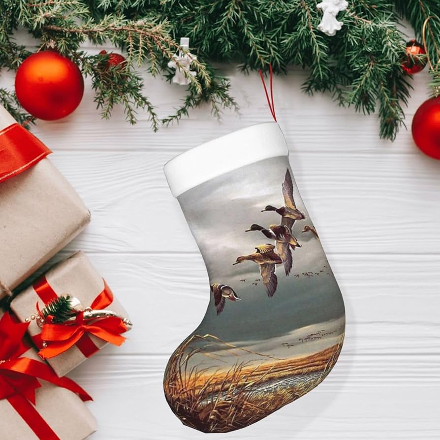 Birds of a Father  “Christmas Stocking” Birds of a Feather Special Delivery Christmas Stocking