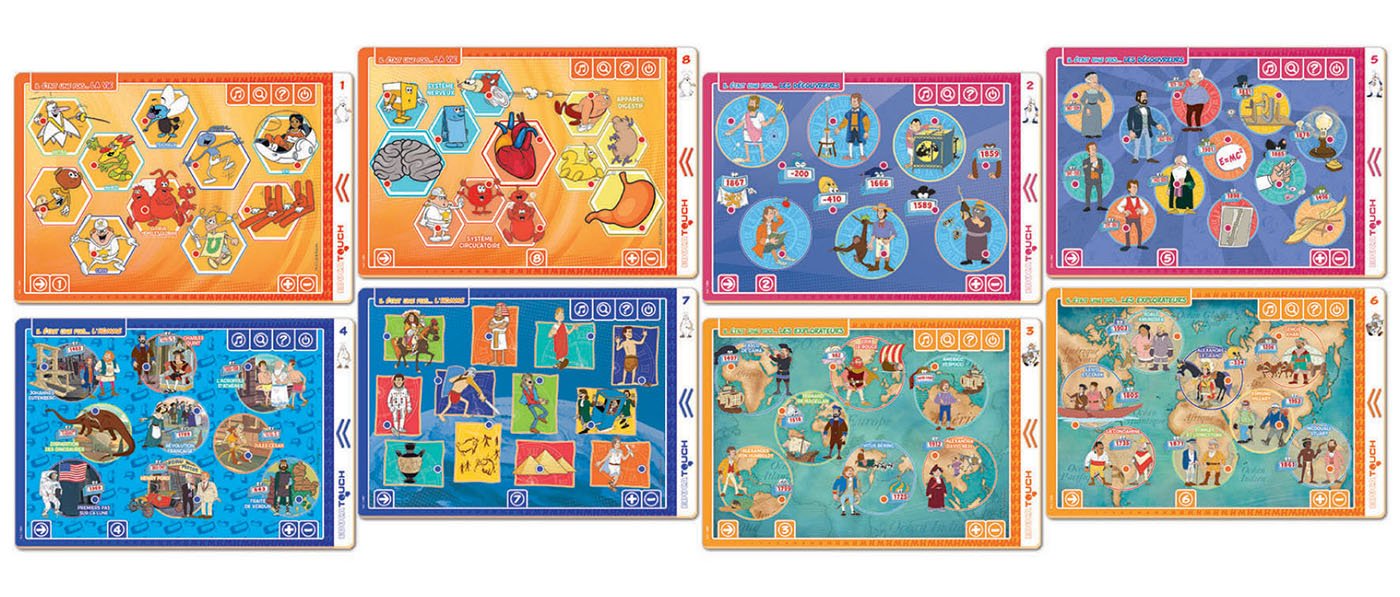 Educa 17885 C'era Una Volta Touch Hello Maestro. Gioco educativo. 5-8 Anni. RIF, Multicolore