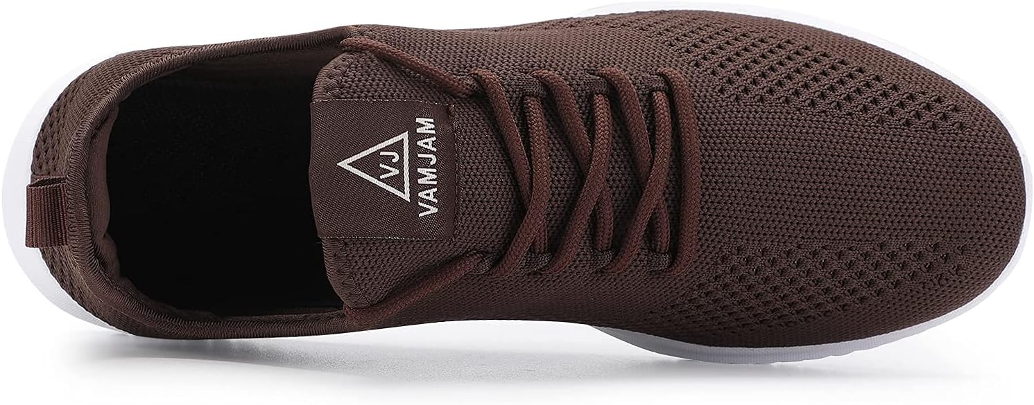 VAMJAM Men's Running Shoes Ultra Lightweight Breathable Walking Shoes Non Slip Athletic Fashion Sneakers Mesh Workout Casual Sports Shoes - Image 2