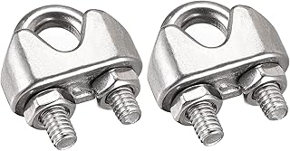 M METERXITY 8 Pack Wire Rope Clamp - 5/32