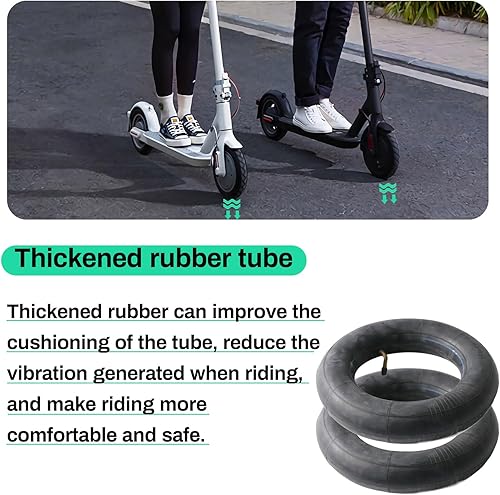 Miniatura 4 de Tubo interior de 255 x 80 pulgadas, tubo interior de 10 x 3 pulgadas, resistente 8065-6, repuesto para neumáticos de 10 x 3.0, 255 x 80, 8065-6.5,