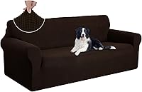 Vista 37 de U-NICE HOME Funda para sofá biplaza elástica, cubierta para sofá, funda para sillón, protector de muebles para sofá con 2 cojines, funda para sofá