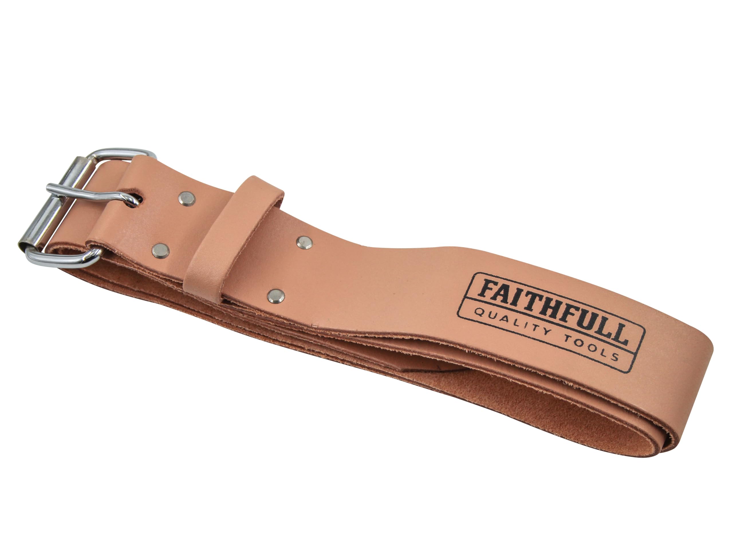 Faithfull - Heavy-Duty Leather Belt 45mm Wide