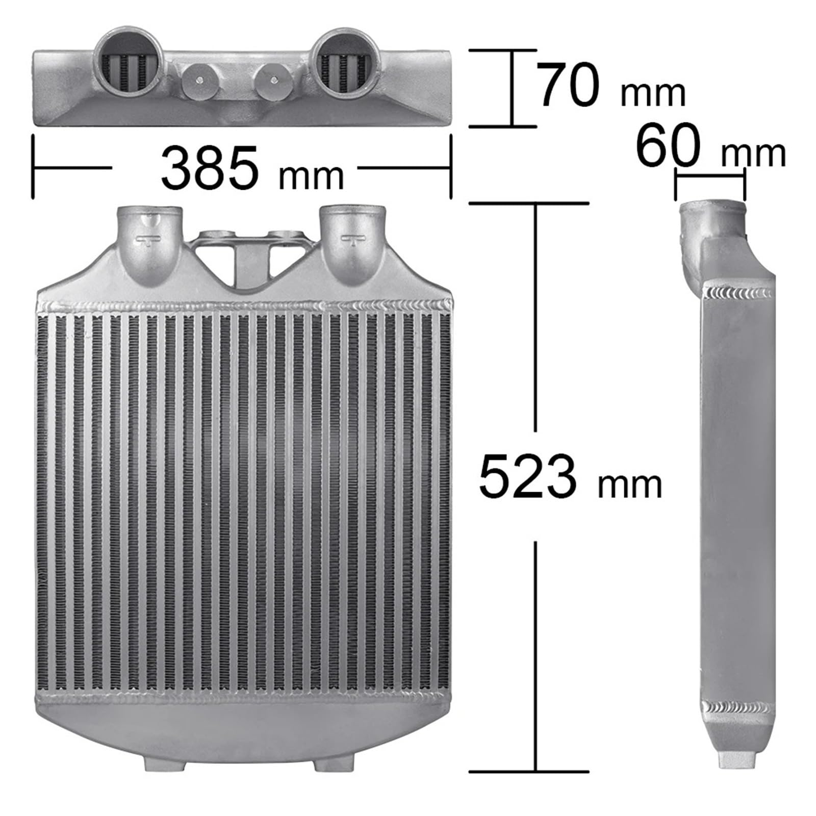 Intercoolers Para Seat Ibiza Polo Para Skoda Para Fabia 1,9 Para TDI Kits Intercooler Turbo Aluminio Kit Conversión Radiador