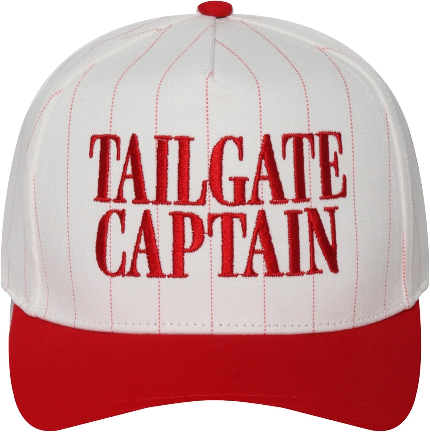 MIRMARU Game Day Theme Embroidered Two-Tone 5 Panel Trucker at Adjustable Snapback Cap for Men and Women. image 5