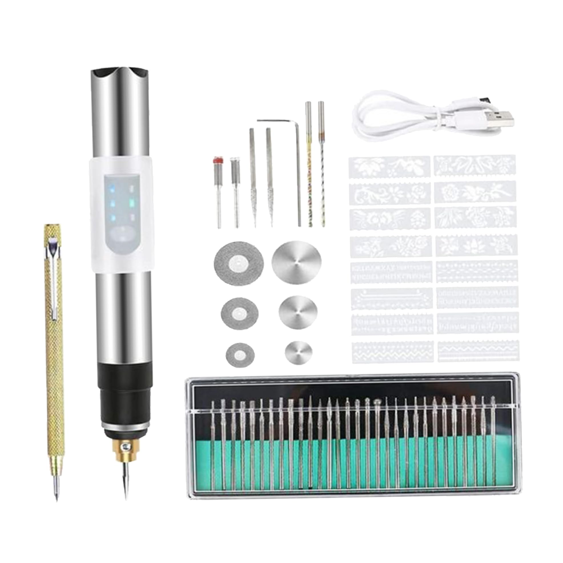 Stylo de gravure rechargeable idéal pour décorer vos objets en plastique