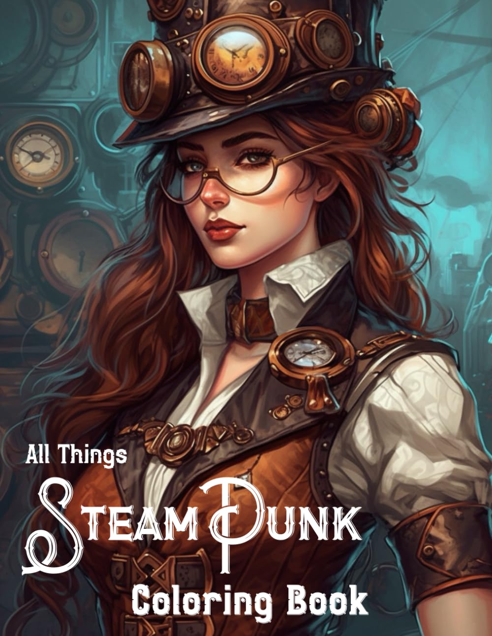All Things Steam Punk Coloring Book