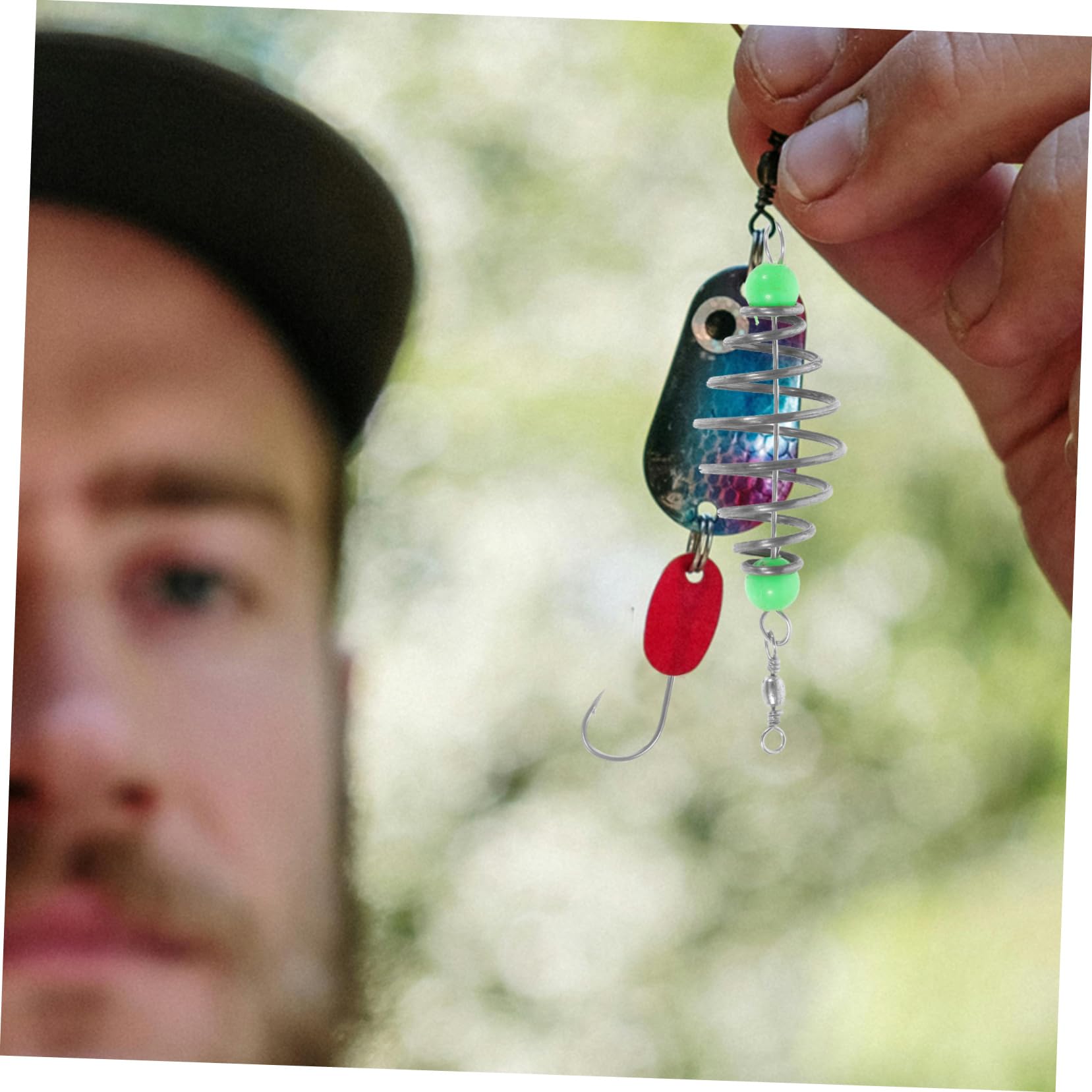 Balacoo 12Pcs Fishing Lure Cage Durable Bait for Outdoor Fishing Bait Release Feeder for Carp and Coarse Fishing Supplies