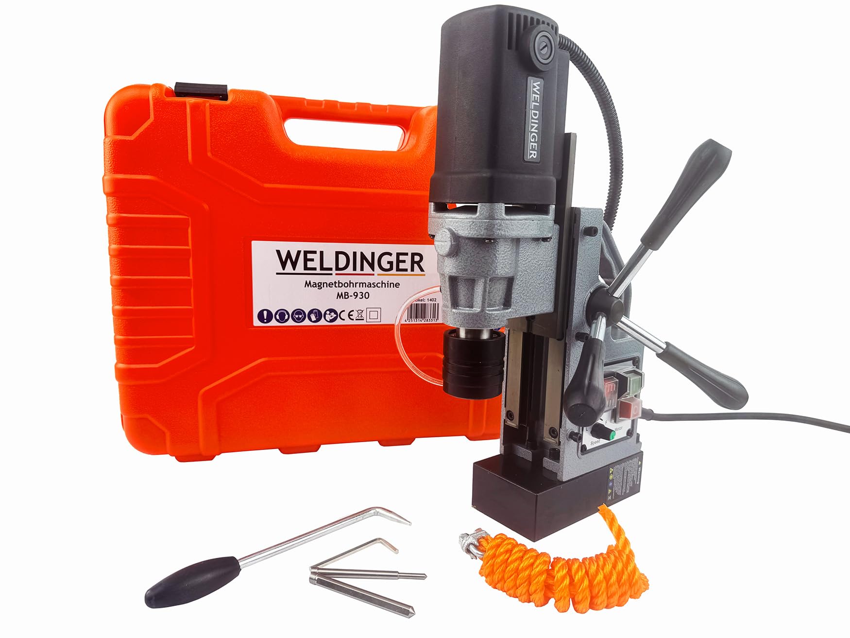 WELDINGER Magnetbohrmaschine MB-930 für Metallbau