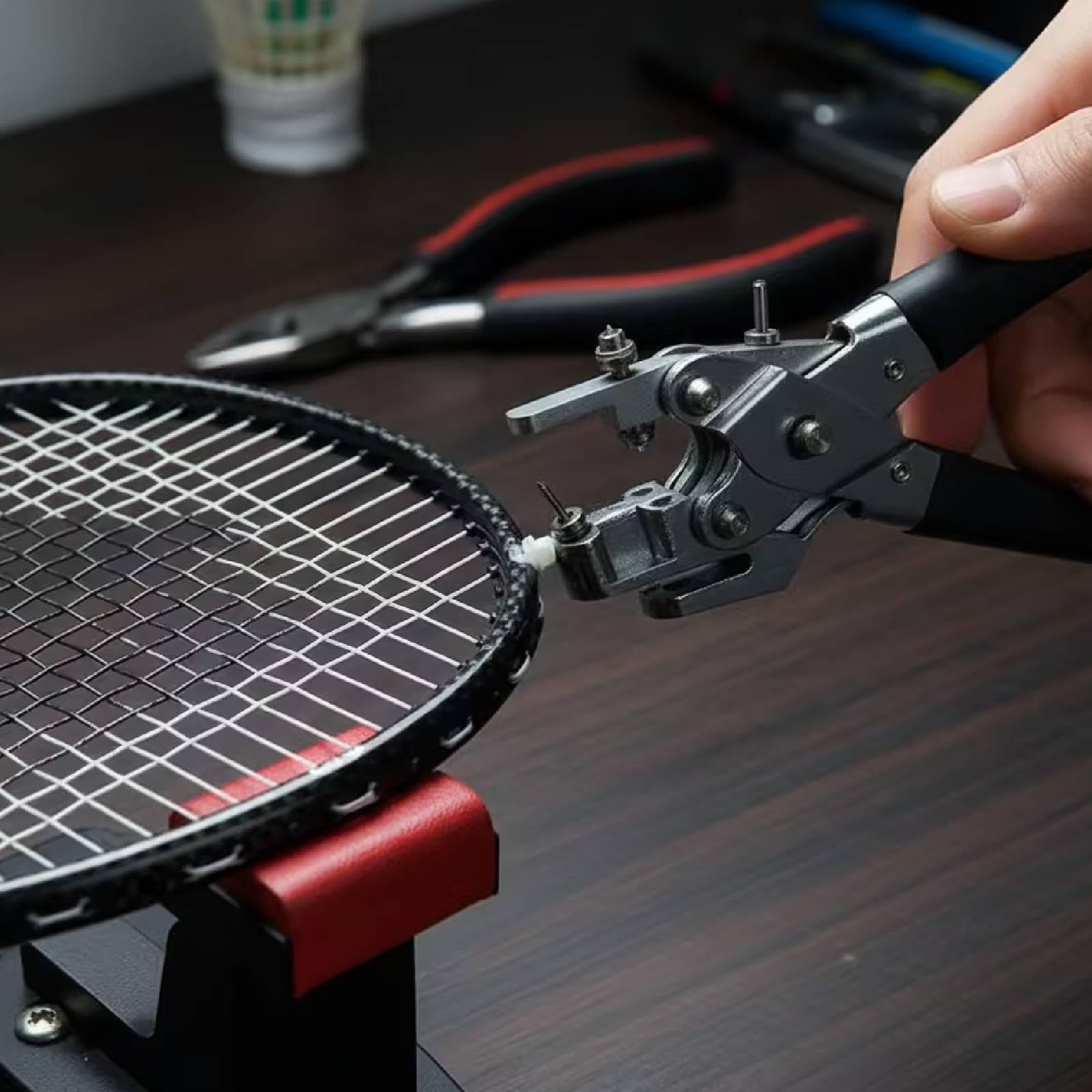 Attrezzo per Incordare Racchette da Badminton, Accessorio Professionale, Alte Prestazioni, Sostituzione Diretta, Facile Installazione, Manutenzione